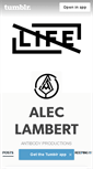 Mobile Screenshot of aleclambert.com